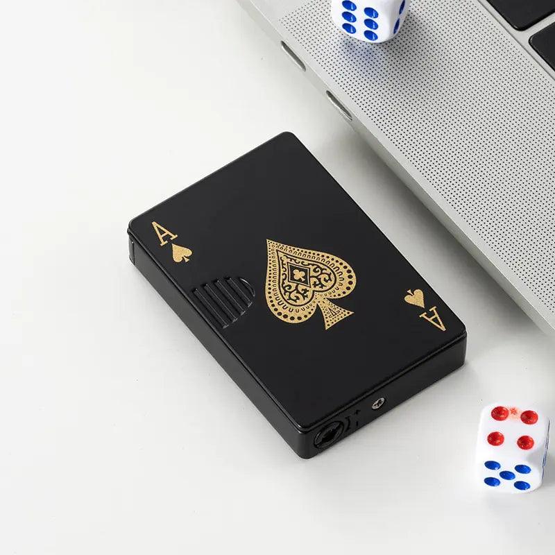 Jet Flame Ace Card Lighter - Emporium WRJJ