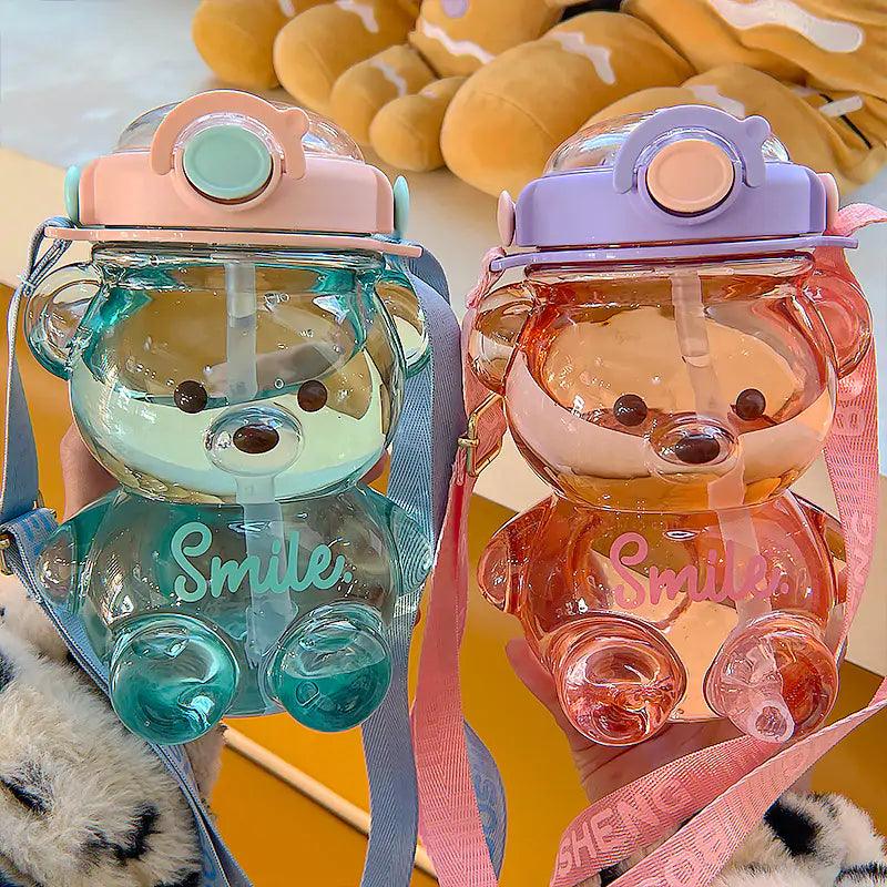 Kawaii Bear Water Bottle - Emporium WRJJ