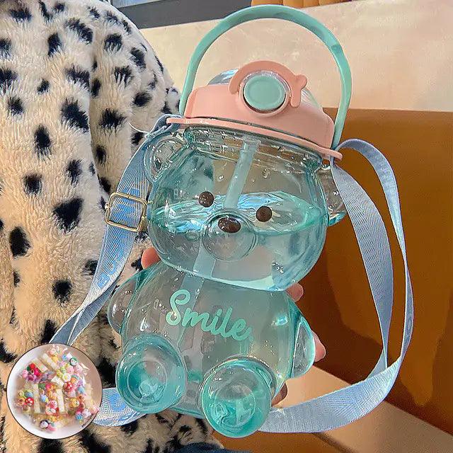 Kawaii Bear Water Bottle - Emporium WRJJ