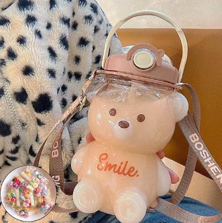 Kawaii Bear Water Bottle - Emporium WRJJ