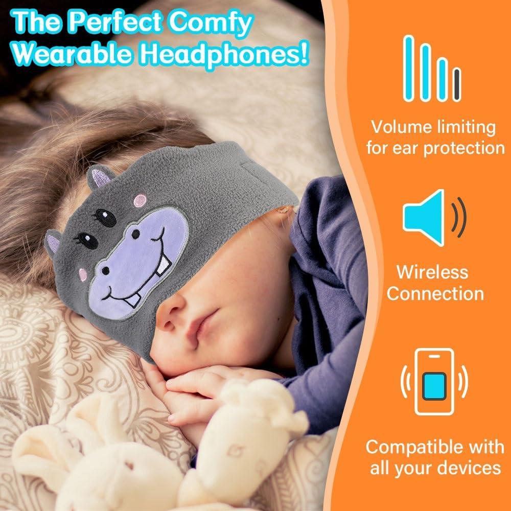 Kids Animal Bluetooth Headphones Headband - Emporium WRJJ