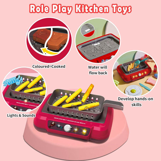 Kids Colour Changing Play Kitchen - Emporium WRJJ