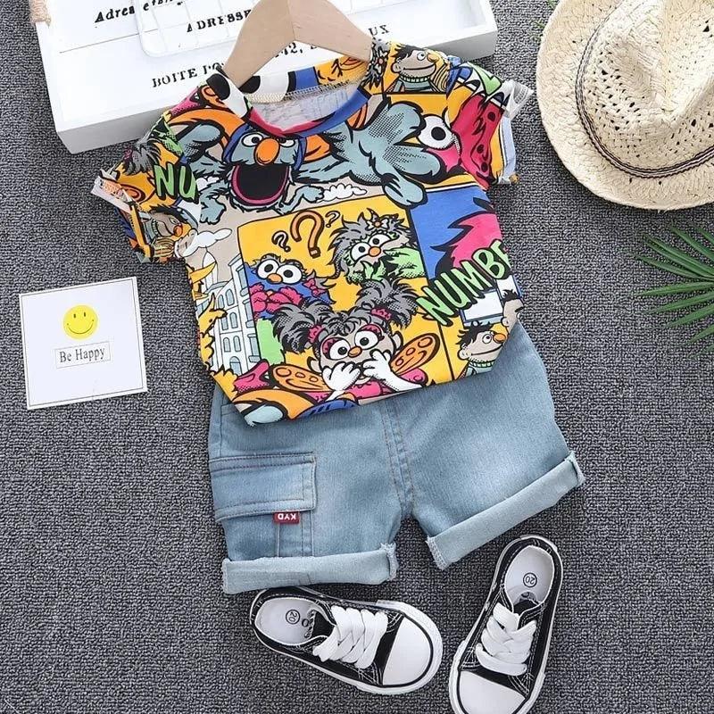 Kids Summer Graffiti Outfit - Emporium WRJJ