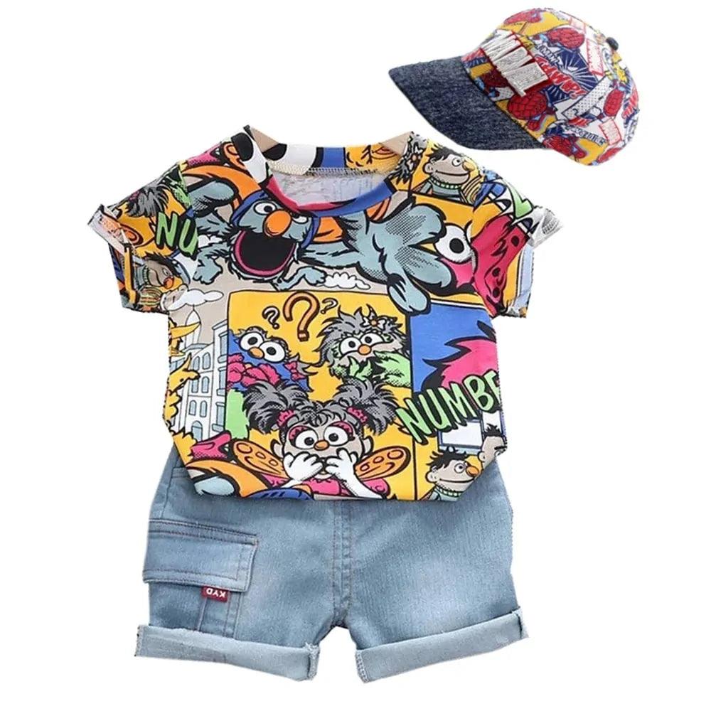 Kids Summer Graffiti Outfit - Emporium WRJJ