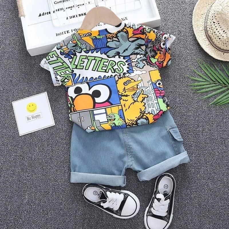 Kids Summer Graffiti Outfit - Emporium WRJJ