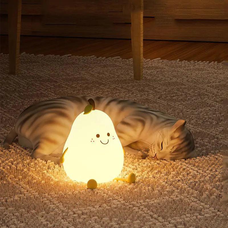 LED Pear Night Light - Emporium WRJJ