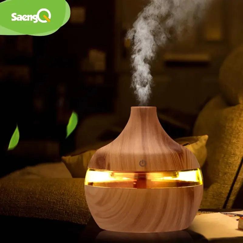 LED Wood Grain Humidifier - Emporium WRJJ