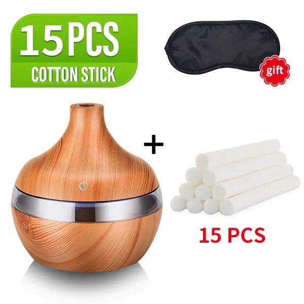 LED Wood Grain Humidifier - Emporium WRJJ