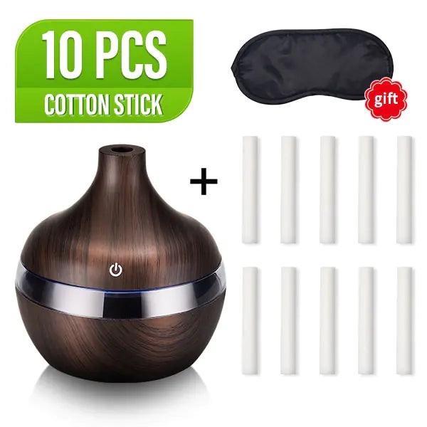 LED Wood Grain Humidifier - Emporium WRJJ