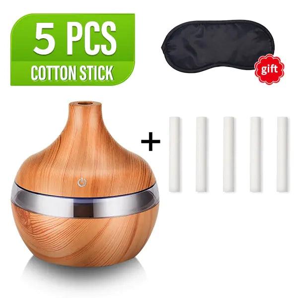 LED Wood Grain Humidifier - Emporium WRJJ