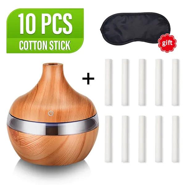 LED Wood Grain Humidifier - Emporium WRJJ