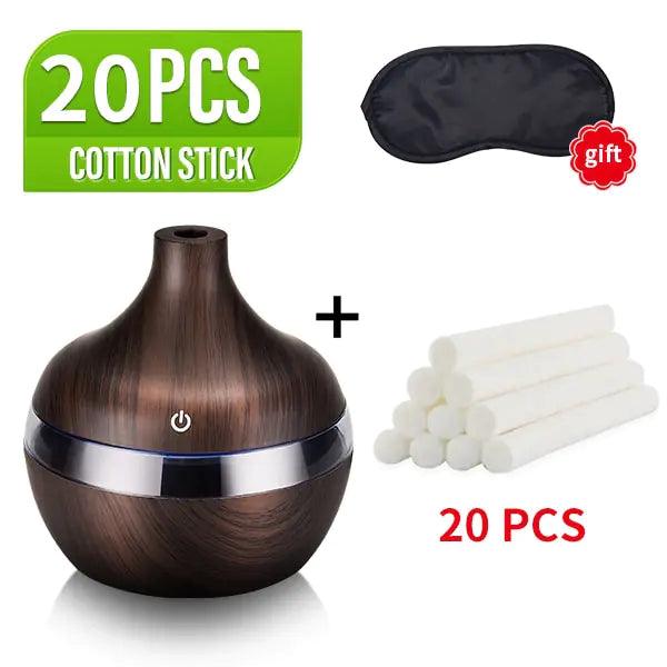 LED Wood Grain Humidifier - Emporium WRJJ