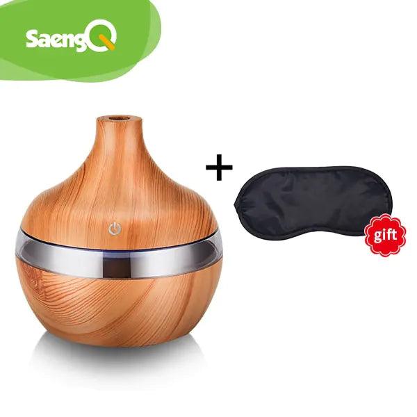 LED Wood Grain Humidifier - Emporium WRJJ