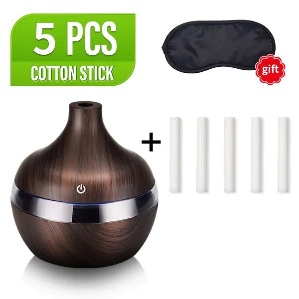 LED Wood Grain Humidifier - Emporium WRJJ