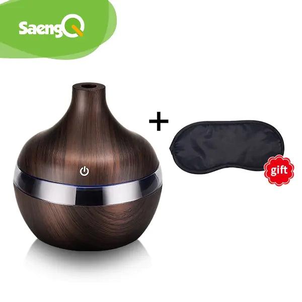 LED Wood Grain Humidifier - Emporium WRJJ