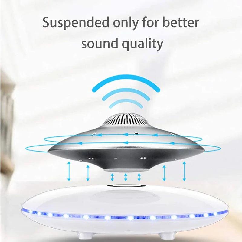 Levitating UFO Speaker LED Lamp - Emporium WRJJ