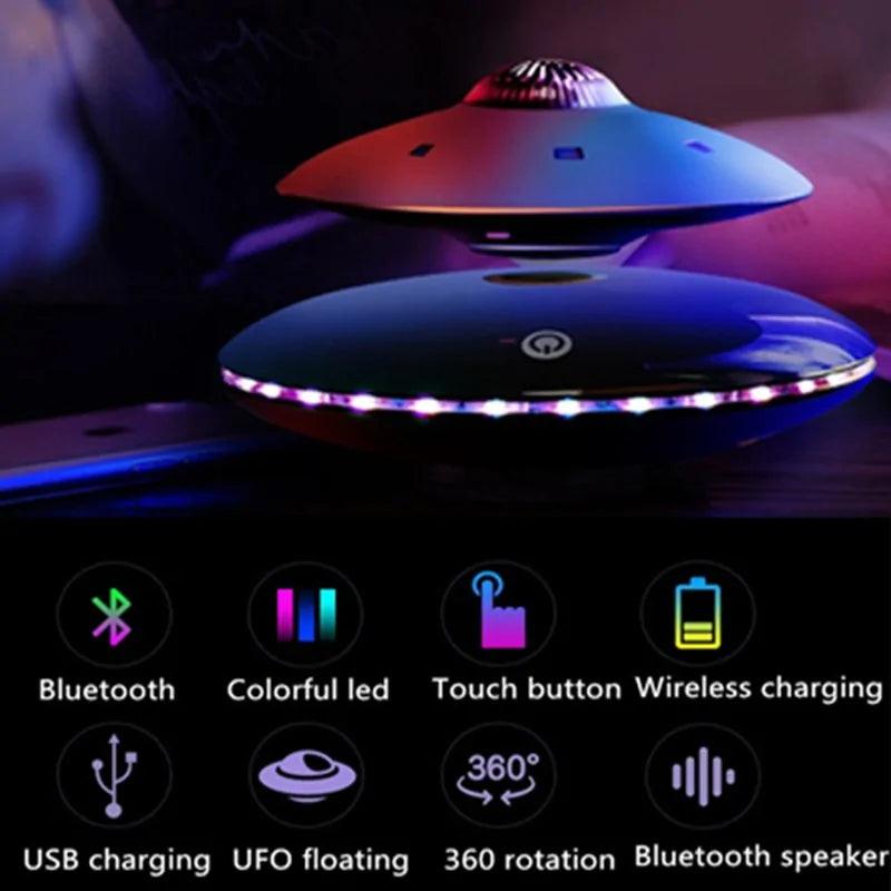 Levitating UFO Speaker LED Lamp - Emporium WRJJ