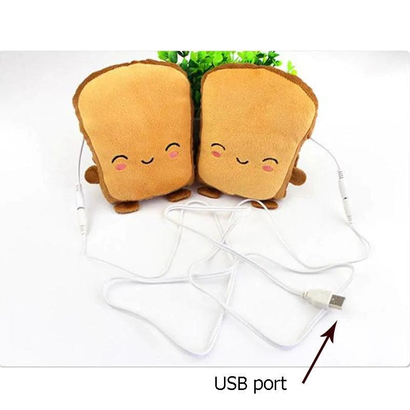 Heated Toast Fingerless Gloves