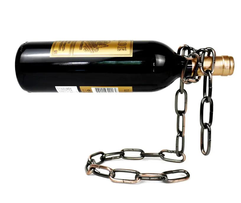 Magic Iron Chain Wine Bottle Holder - Emporium WRJJ