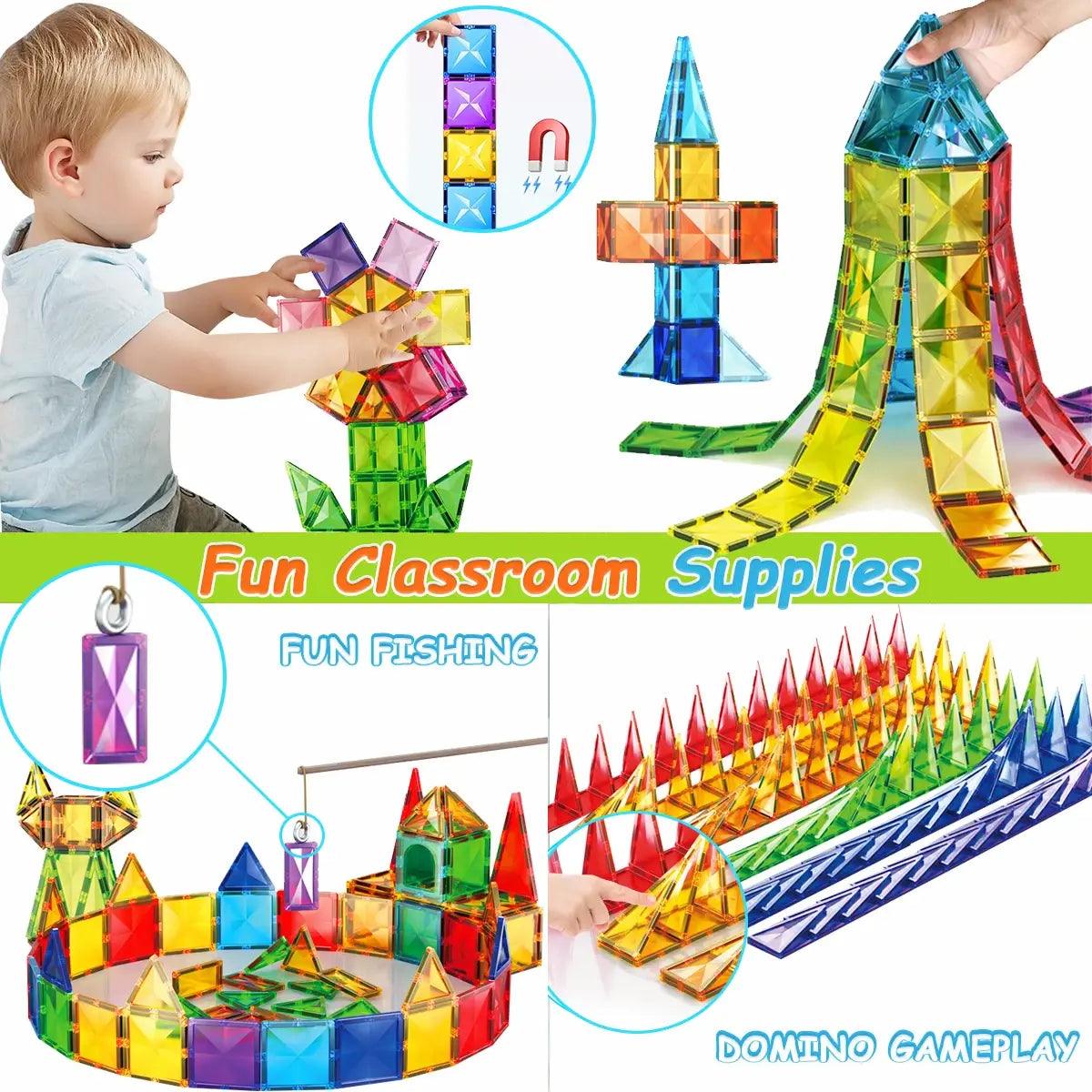 Magnetic Blocks Toys For Kids - Emporium WRJJ