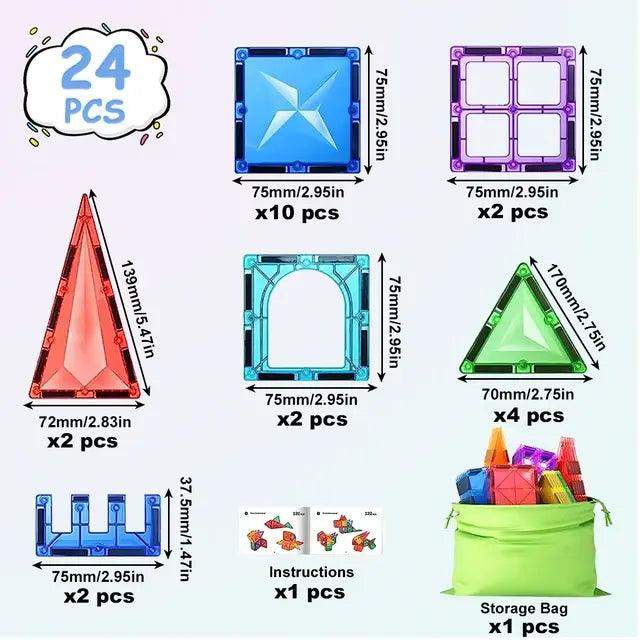 Magnetic Blocks Toys For Kids - Emporium WRJJ