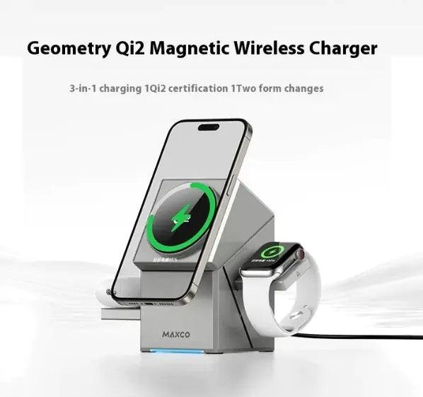 Magnetic Touch Rotating Wireless Charger - Emporium WRJJ