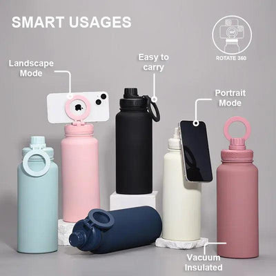 MagSafe Compatible Insulated Water Bottle Phone Mount - Emporium WRJJ