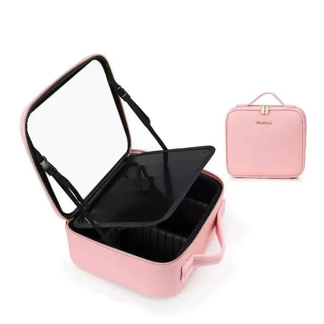 Makeup Bag with Led Mirror - Emporium WRJJ