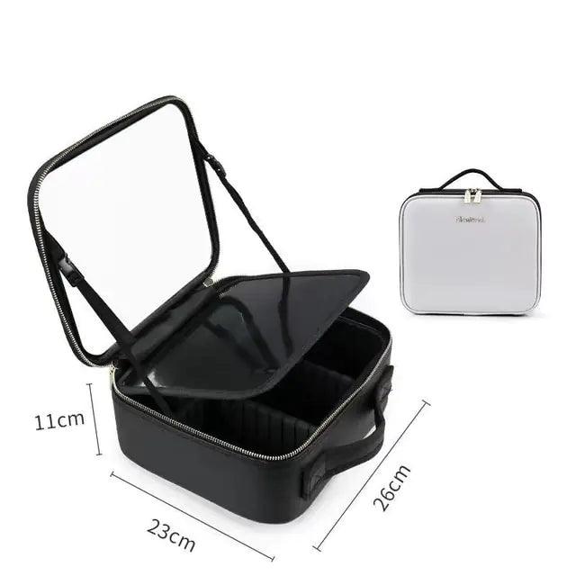 Makeup Bag with Led Mirror - Emporium WRJJ