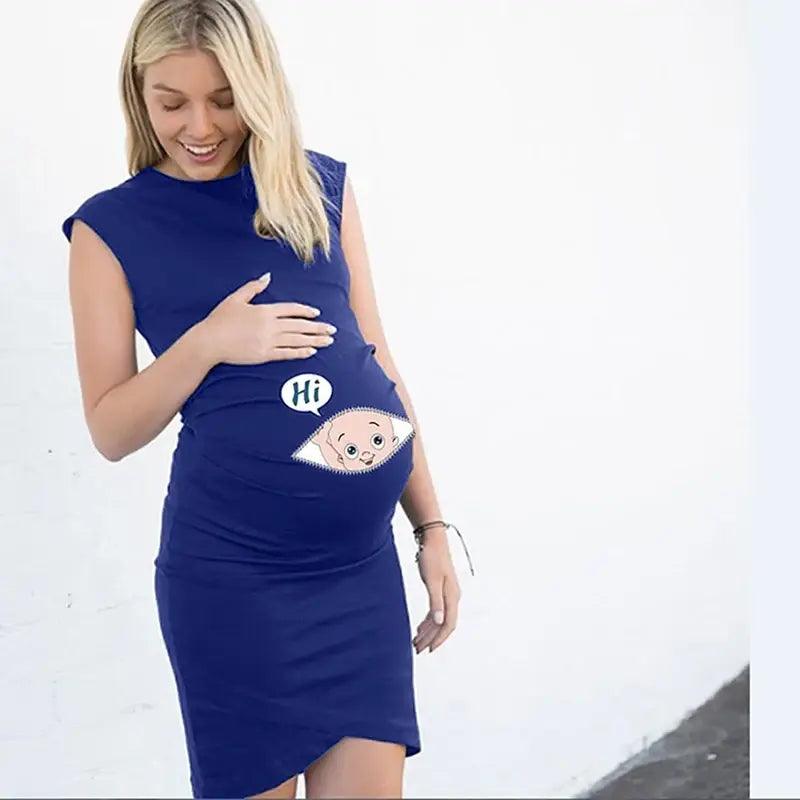 Maternity Loose Dress - Emporium WRJJ