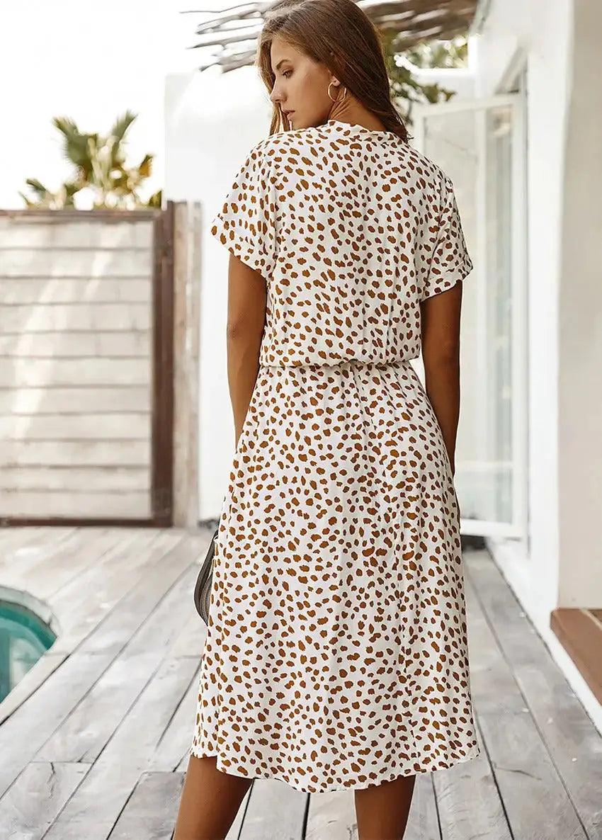 Maya Polka Dot Dress - Emporium WRJJ