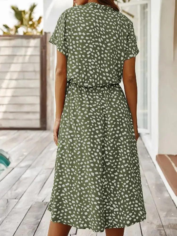 Maya Polka Dot Dress - Emporium WRJJ