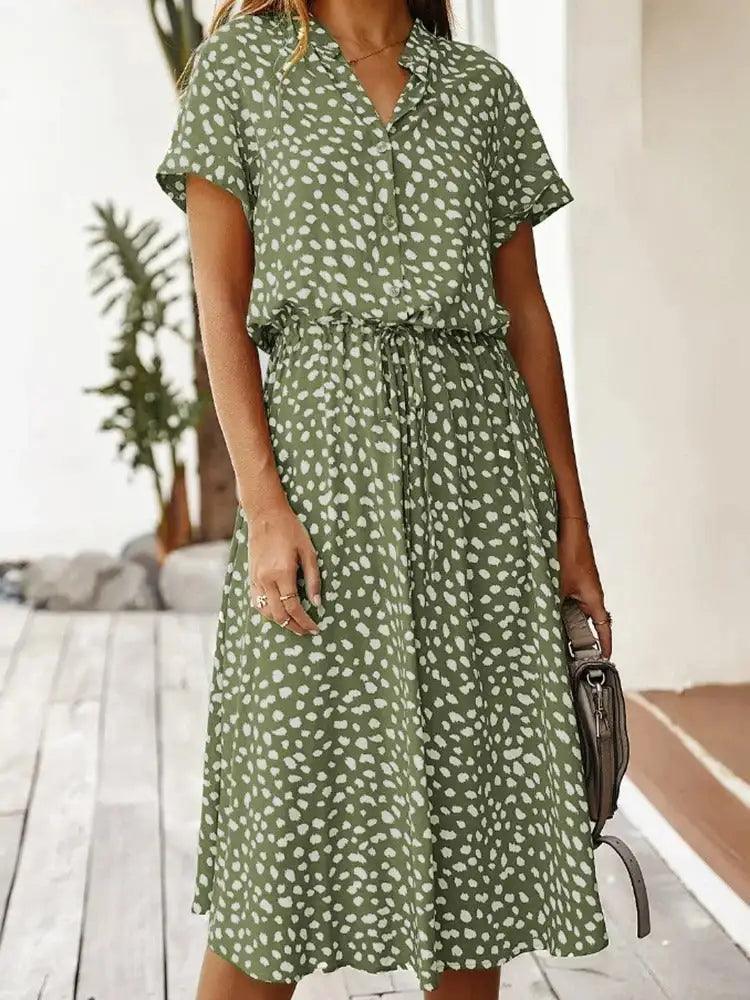 Maya Polka Dot Dress - Emporium WRJJ