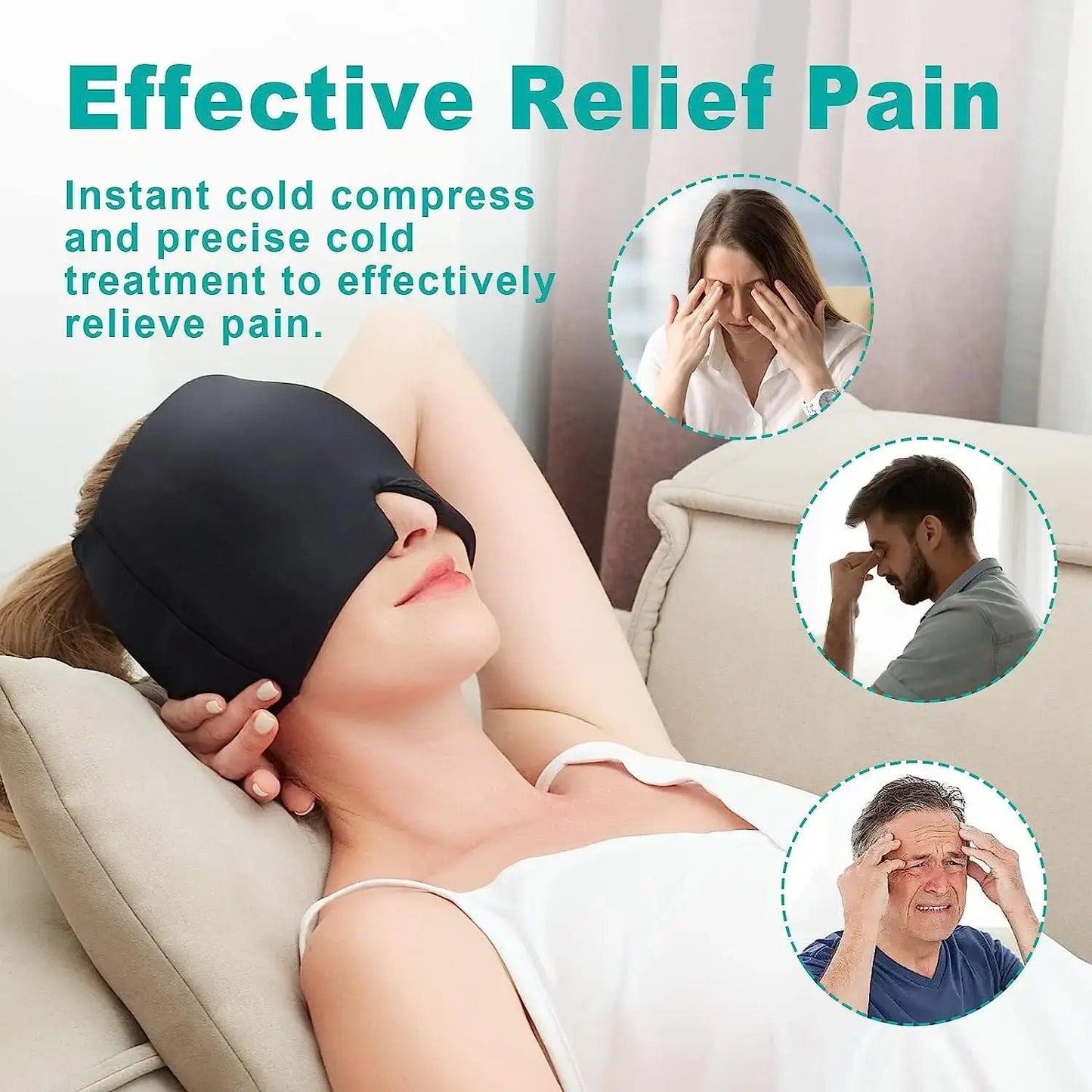 Migraine Relief Hat - Emporium WRJJ