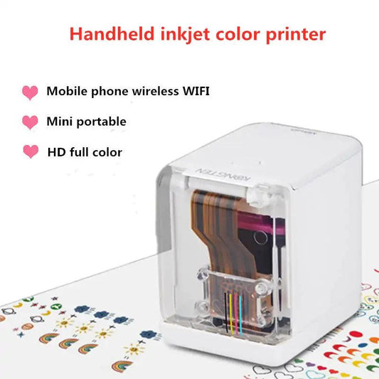 Mini Handheld Inkjet Colour Printer - Emporium WRJJ