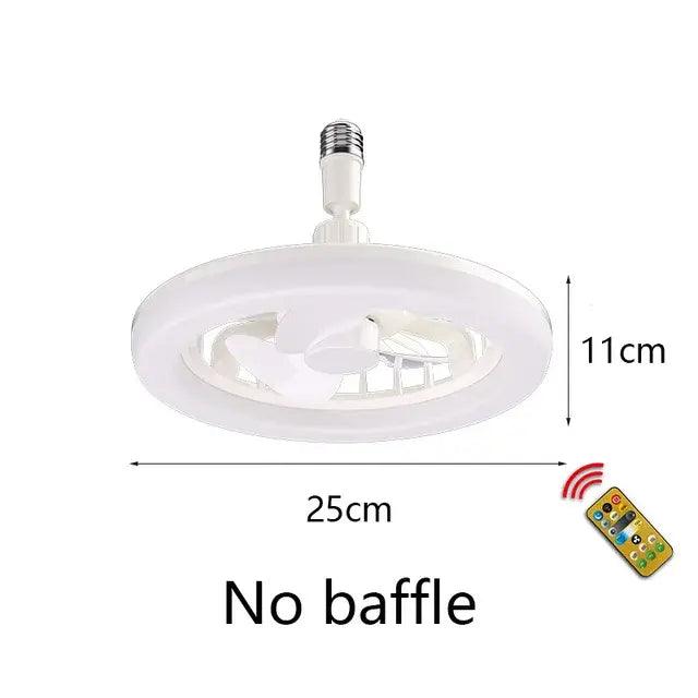 Mini Remote-Controlled Ceiling Fan Lamp - Emporium WRJJ