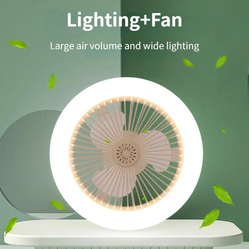 Mini Remote-Controlled Ceiling Fan Lamp - Emporium WRJJ