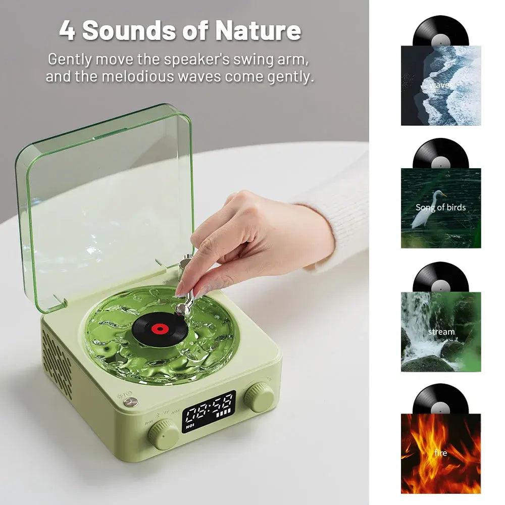 Mini Waves Vinyl Bluetooth Speaker - Emporium WRJJ