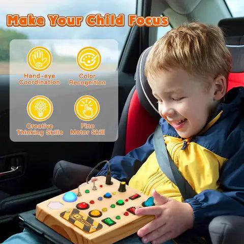 Montessori LED Busy Board - Emporium WRJJ