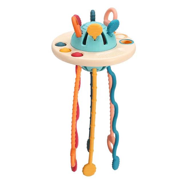 Montessori Pull String Sensory Teething Toys for Babies - Emporium WRJJ