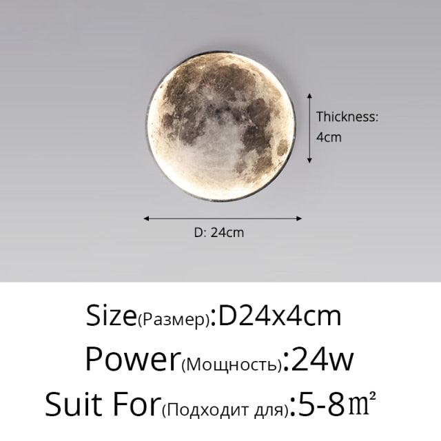 Moon LED Wall Light - Emporium WRJJ