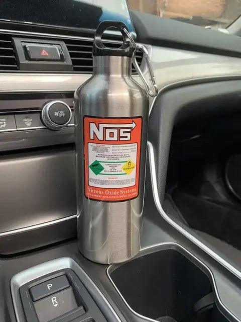 NOS Cylinder Water Bottle - Emporium WRJJ