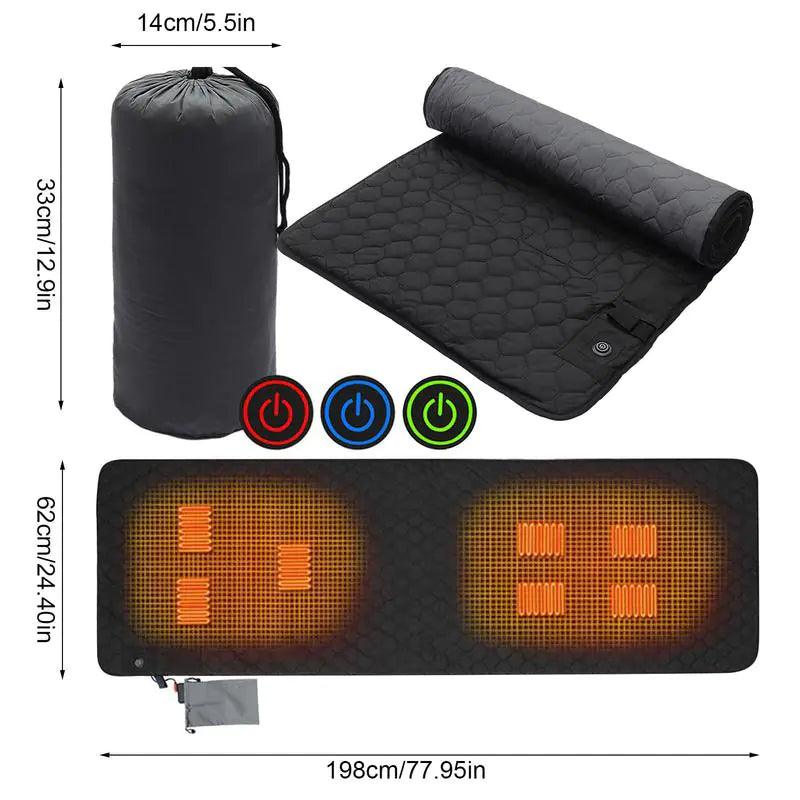 Outdoor USB Heating Sleeping Mat - Emporium WRJJ