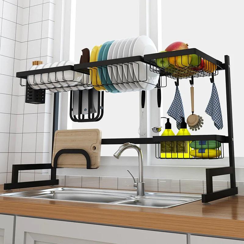 Over The Sink Dish Drying Rack - Emporium WRJJ