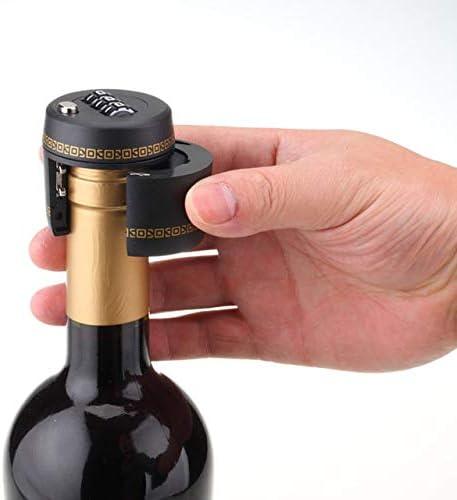 Password Combination Lock Wine Bottle Stopper - Emporium WRJJ