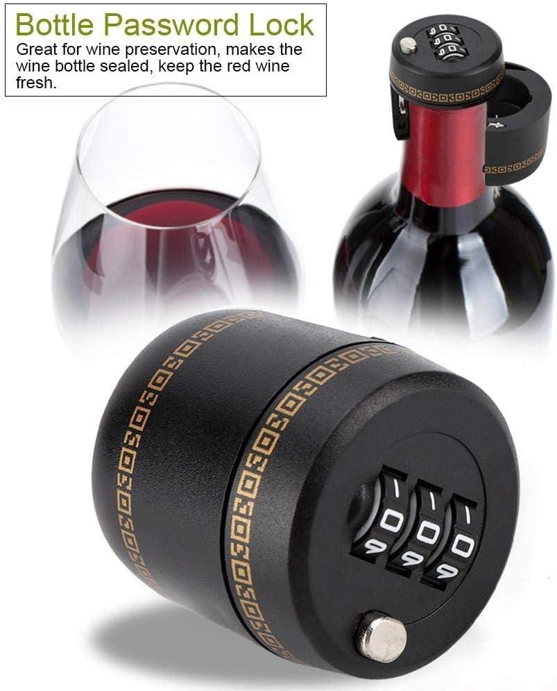 Password Combination Lock Wine Bottle Stopper - Emporium WRJJ