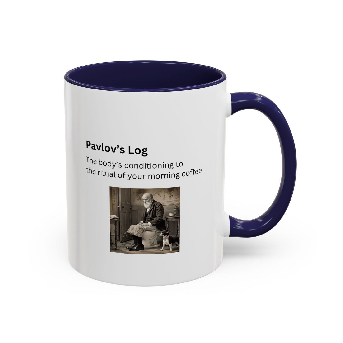 Pavlov's Log Accent Coffee Mug (11oz) - Emporium WRJJ