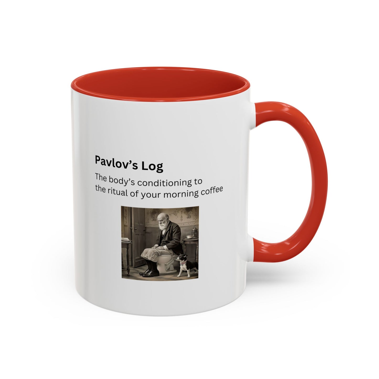 Pavlov's Log Accent Coffee Mug (11oz) - Emporium WRJJ