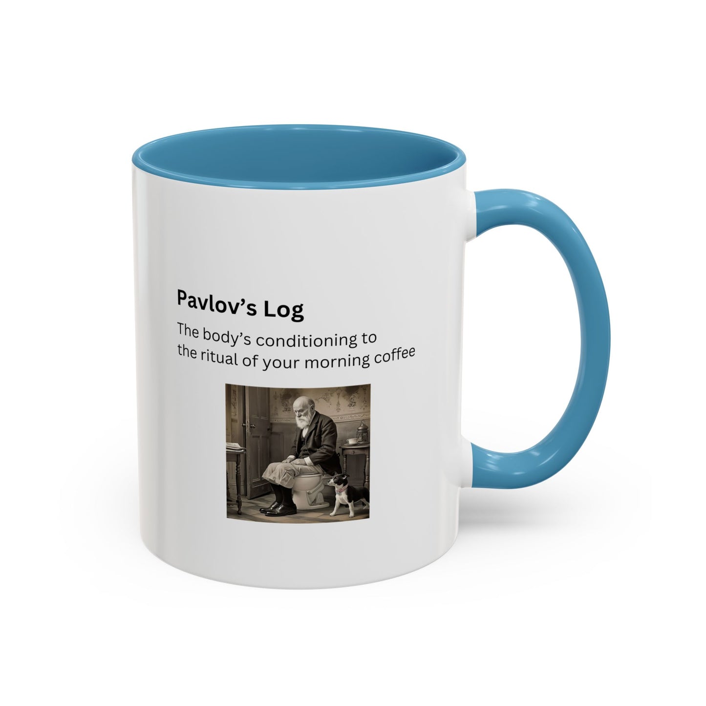 Pavlov's Log Accent Coffee Mug (11oz) - Emporium WRJJ