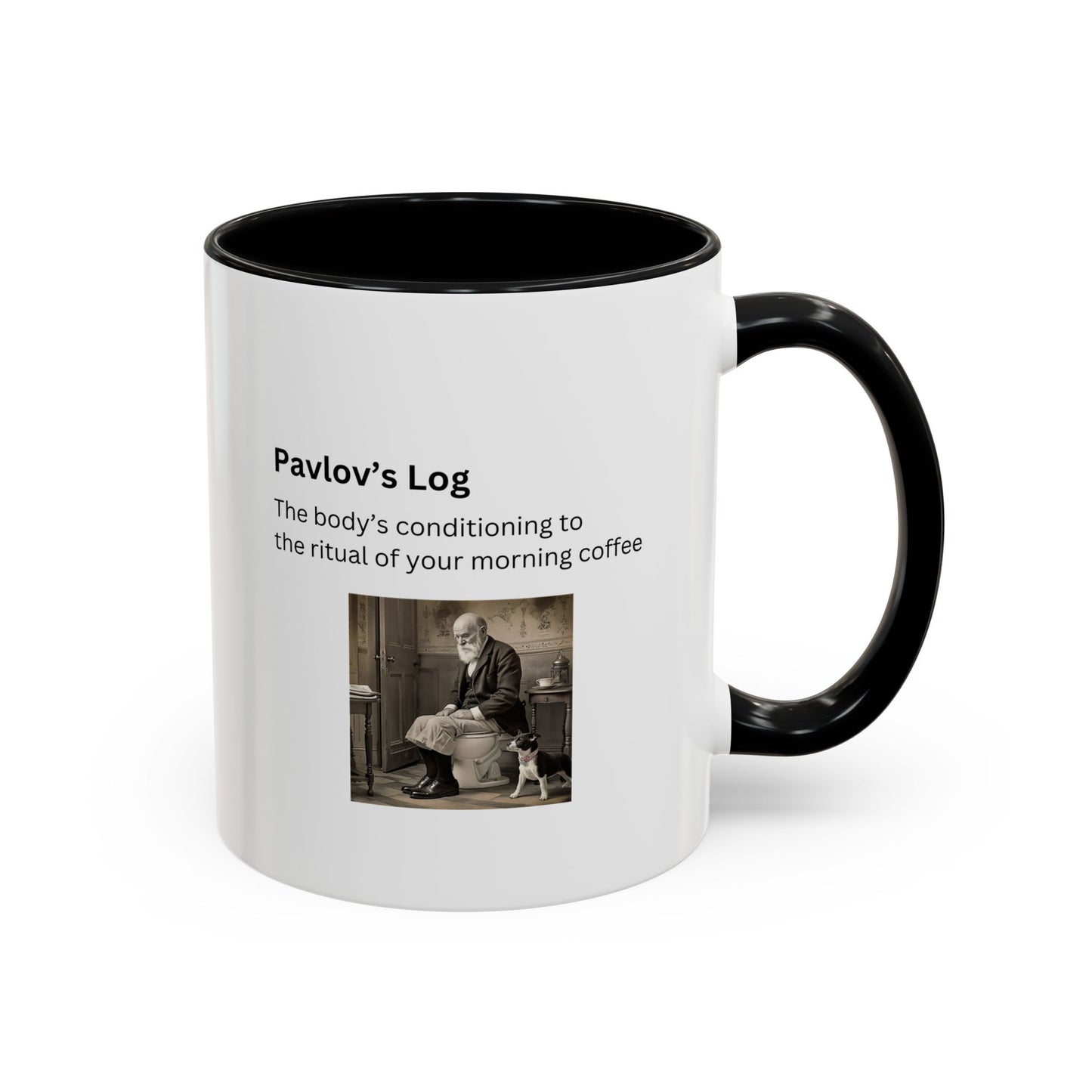 Pavlov's Log Accent Coffee Mug (11oz) - Emporium WRJJ